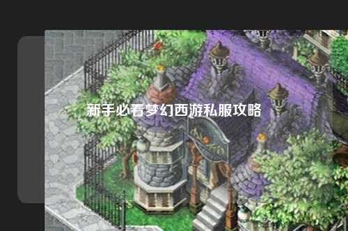 新手必看梦幻西游私服攻略