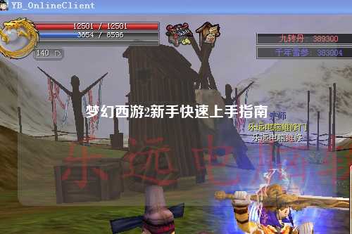 梦幻西游2新手快速上手指南