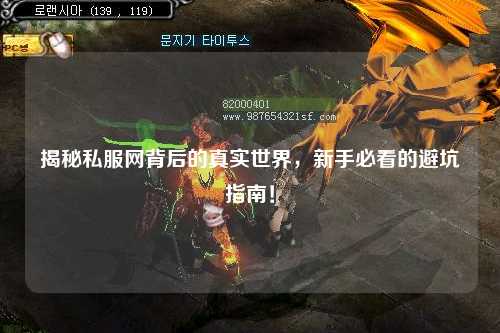 揭秘私服网背后的真实世界，新手必看的避坑指南！